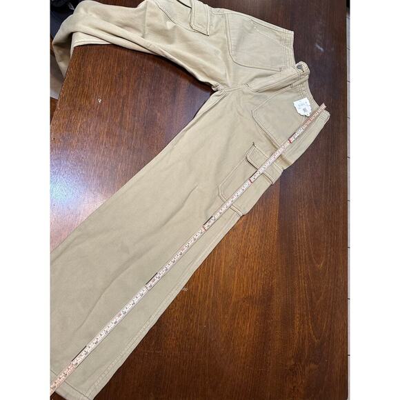 NWT Altar’d State Y2K Cargo Pants Women 32 Olive Green Grunge 90s Gorp Chunky - Picture 9 of 15